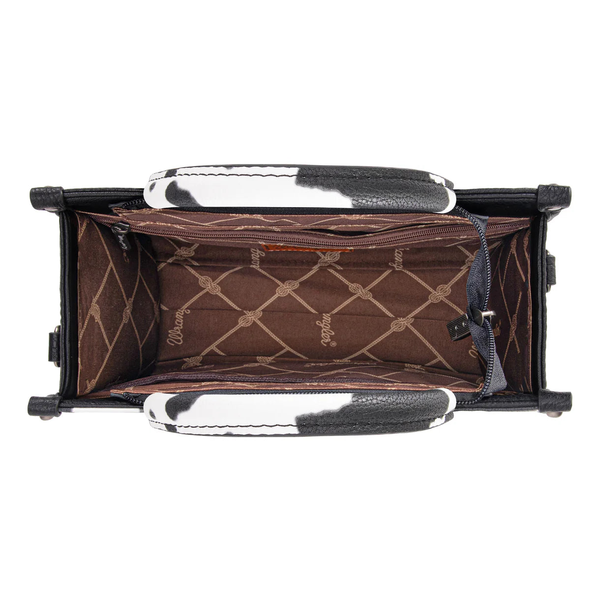 Wrangler Cow Print Concealed Carry Tote/Crossbody