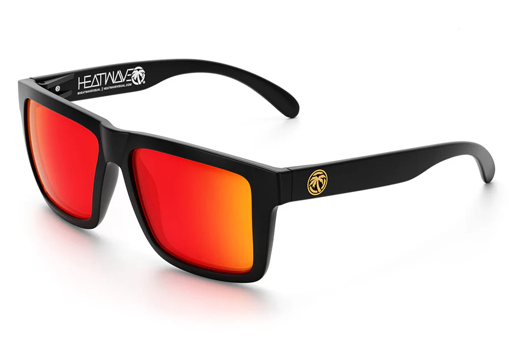 XL VISE Z87 Sunglasses Black Frame: Sunblast Lens