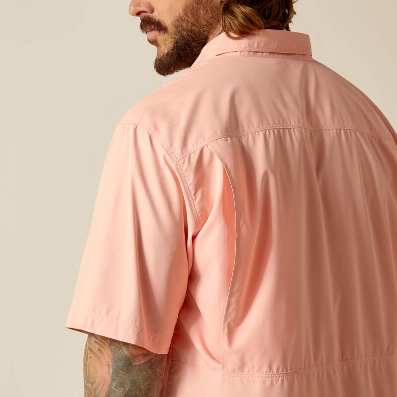 ARIAT Venttek Outbound Apricot Blush SS SHRT