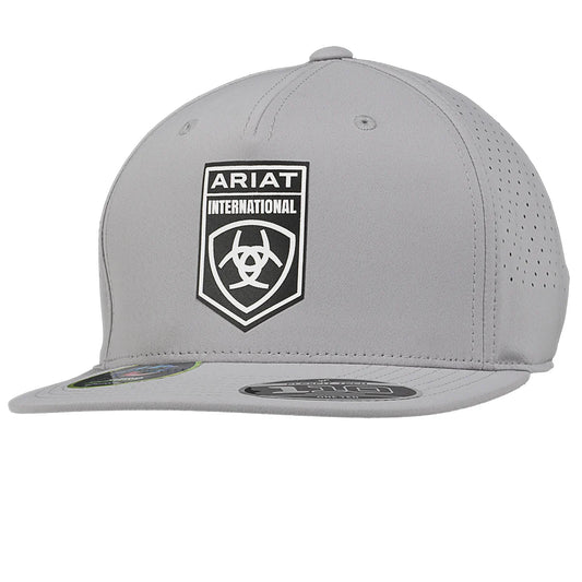 ARIAT GREY LOGO CAP