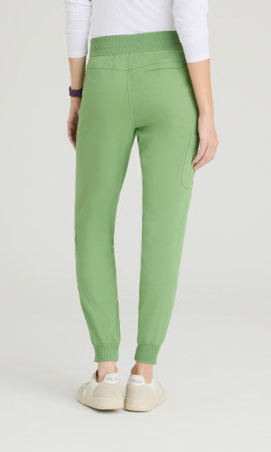 Eden 5-Pocket Mid-Rise Jogger Scrub Pant - Seasonal Colors