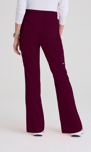 Kristi 7-Pocket Knit Waistband Fit & Flare Pant