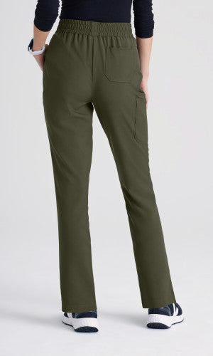 Cosmo 6-Pocket Mid-Rise Tapered Leg Ciclo® Scrub Pant - Petite