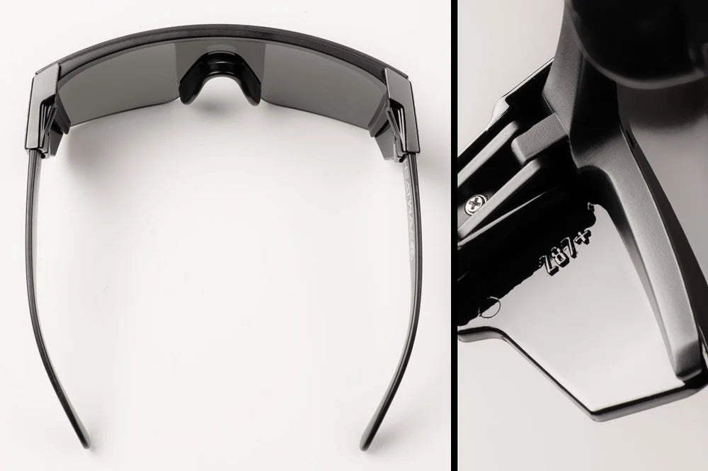 HeatWave Lazer Face Side Shield z87+ BLACK
