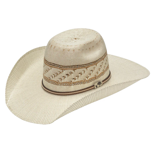 Alamo Western Bangora Ivory Straw Sombrero
