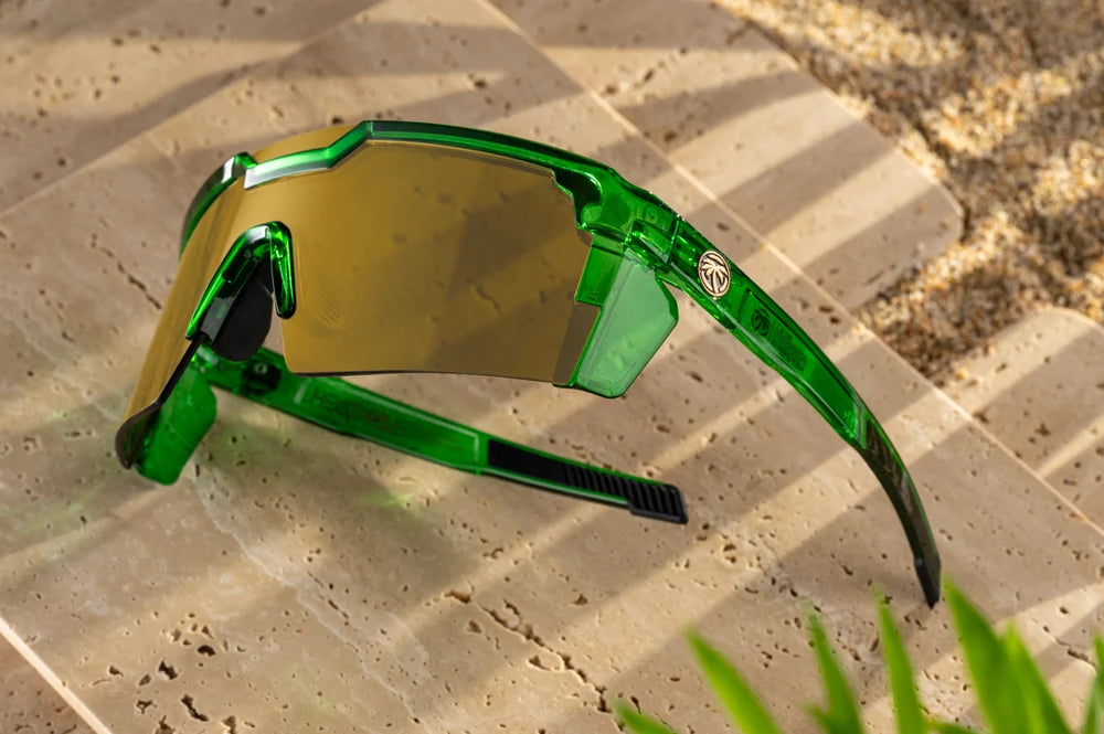 HeatWave Future Tech Sunglasses: Cycad Green Z87+