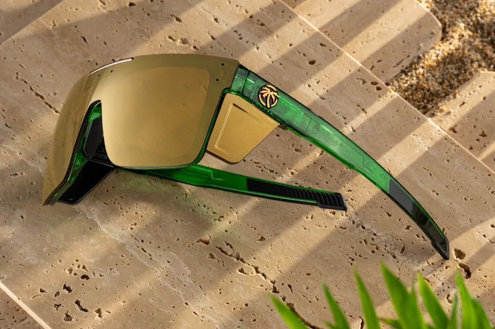 HeatWave Performance Quatro Sunglasses: Cycad Green Z87+