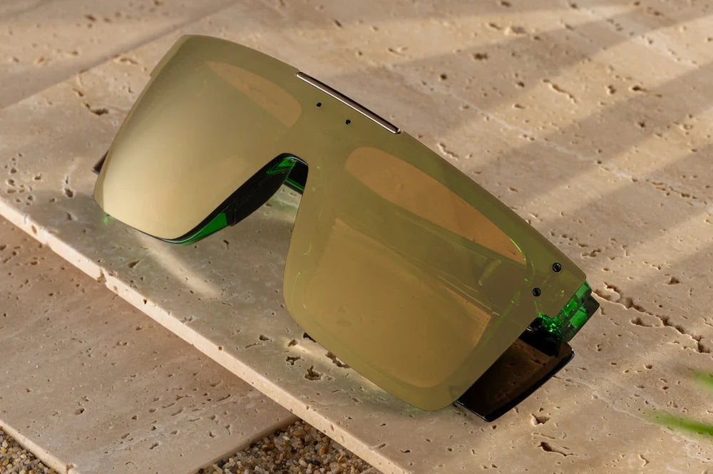 HeatWave Performance Quatro Sunglasses: Cycad Green Z87+