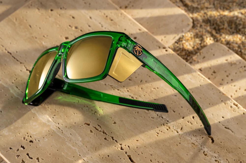 HeatWave Performance Vise Sunglasses: Cycad Green Z87+