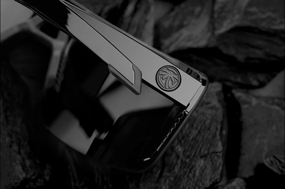 HeatWave Vector Sunglasses: GLOSS BLACK Ultra Black Z87+