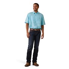 Ariat Venttek CLSSC Cenote Aqua SS SHRT