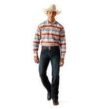 **FINAL SALE** Ariat Dexter Jasper Stone LS SHRT