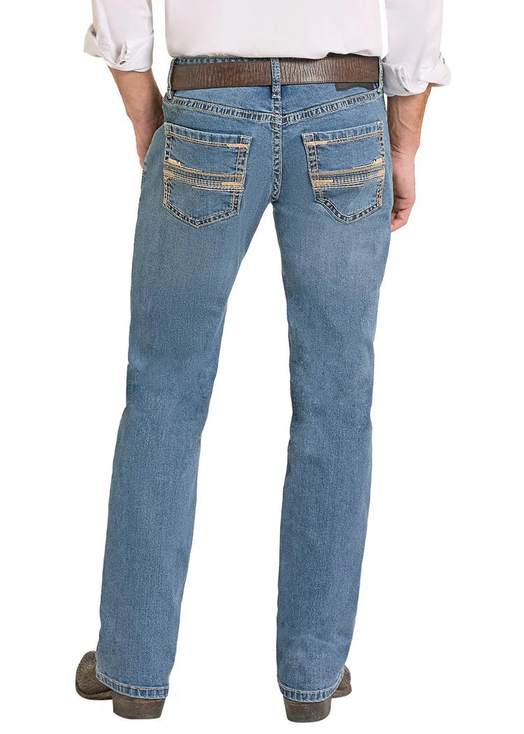 Rock&Roll Pistol Straight Boot - Light Wash Regular Fit Jeans