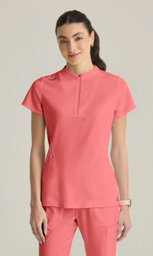 Kristi 2-Pocket Knit Collared Top