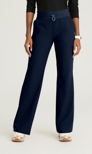 Explore 5-Pocket Knit Waistband Fit & Flare Pant