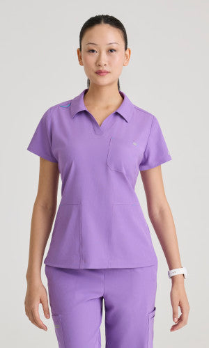 Skechers Honor 3-Pocket Collared Neck Top