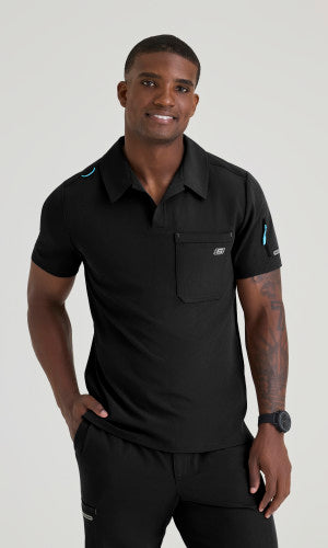 Skechers Merit 3-Pocket Shirt Collar Top