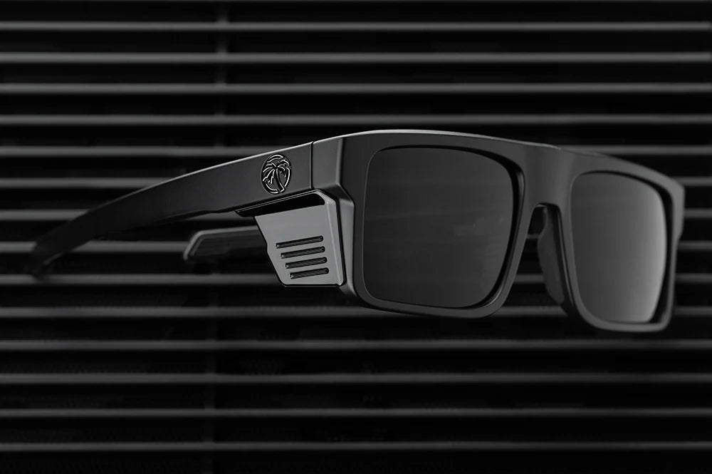 HeatWave Performance Rayth Sunglasses: Polarized Ultra Black Z87+