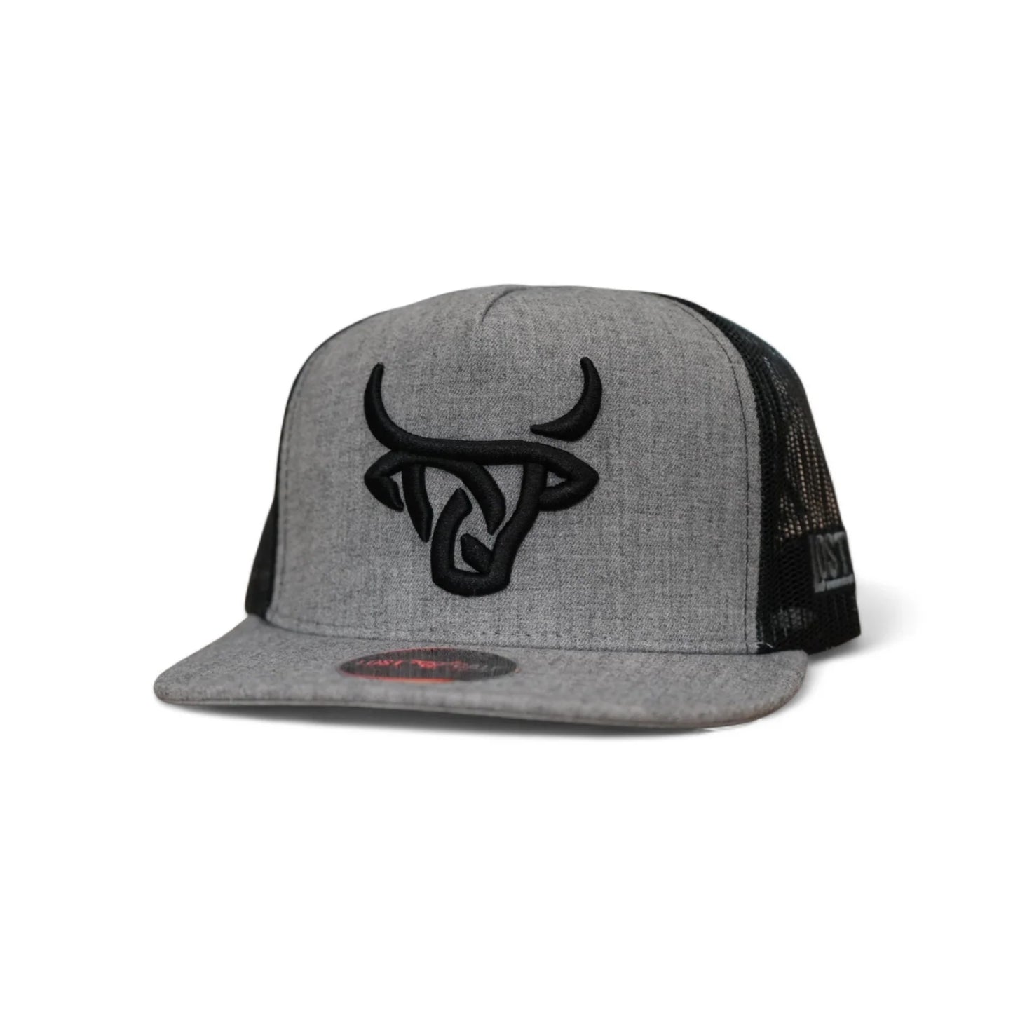 Lost Calf Black Cebu Flat Cap