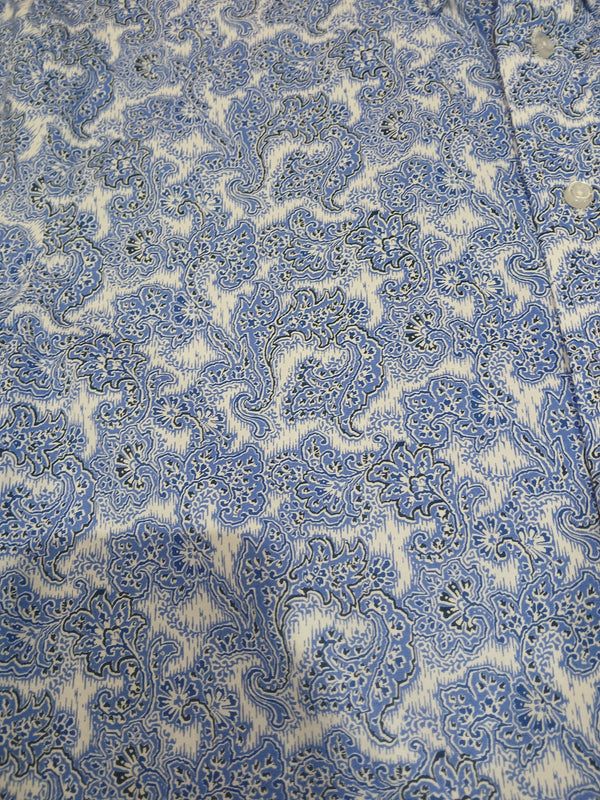Rock&Roll RR Paisley Print SS BD - Blue