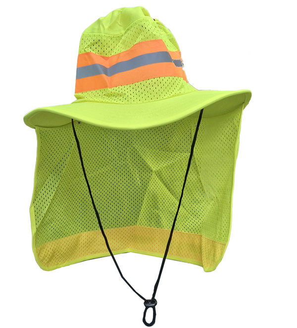 Safety Sun Hat with Neck Flap