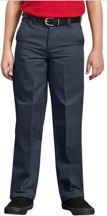 Dickies Boy's Flat Front Classic Fit Slim Pant*