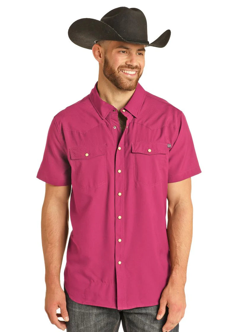 Rock&Roll Tek Slid Ripstop Snap Shirt