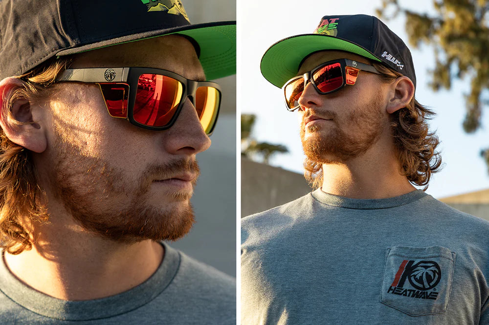 Performance Vise Sunglasses: Polarized Firestorm Z87+